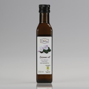 Olej Sezamowy, zimnotłoczony, nieoczyszczony, Ol'Vita 250ml