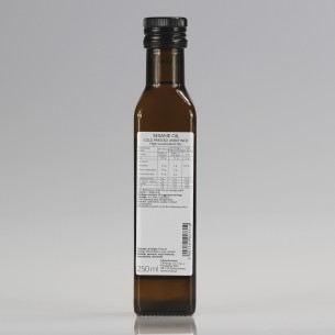 Olej Sezamowy, zimnotłoczony, nieoczyszczony, Ol'Vita 250ml 2