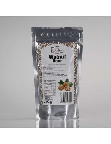 Mąka z Orzecha włoskiego Premium, Ol'Vita 250g