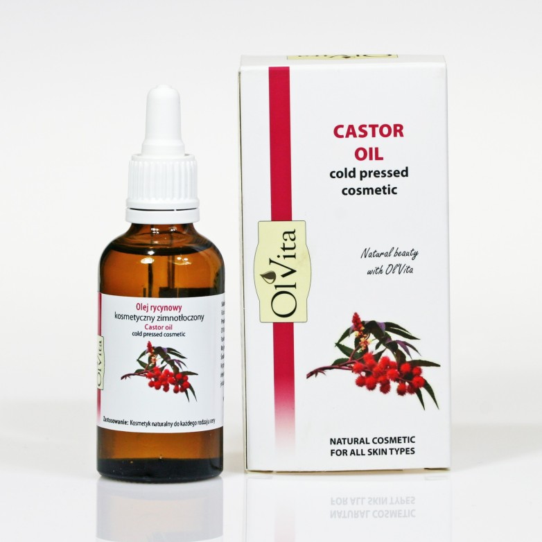 Castor Oil, Cosmetic, Cold-Pressed, Ol'Vita
