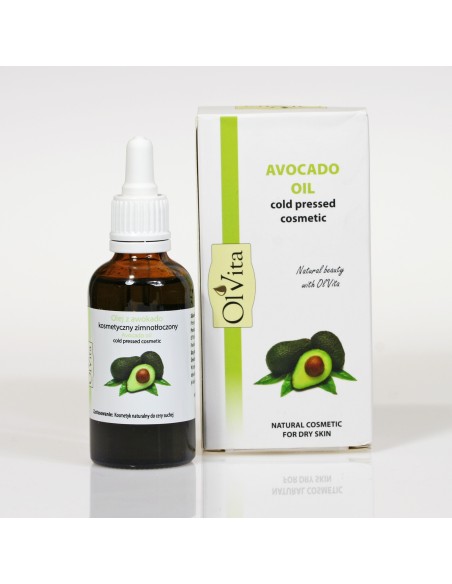 Avocado Oil, Cosmetic, Cold-Pressed, Ol'Vita