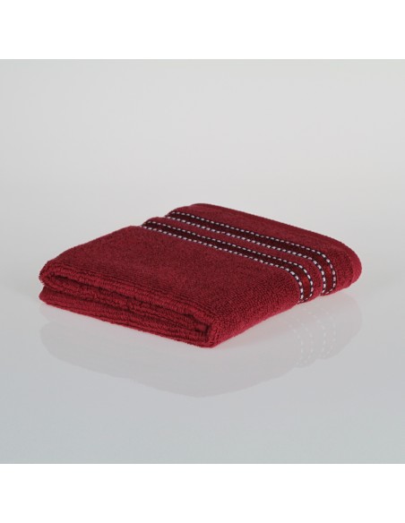 Ręcznik do twarzy, rąk oraz kąpielowy -100% Bawełna, Ecru, Bordowy, Oliwkowy, Czekoladowy - Porto 500 GSM - Produkt polski