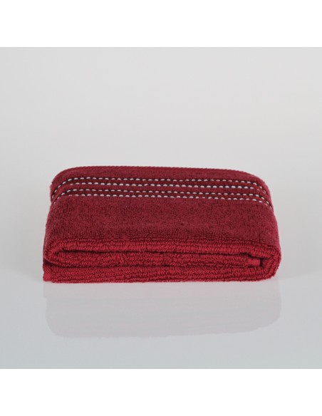 Face Cloth, Hand and Bath Towel 100% Cotton, Ecru, Burgundy, Olive, Chocolate - Porto 500 GSM - Polish Product