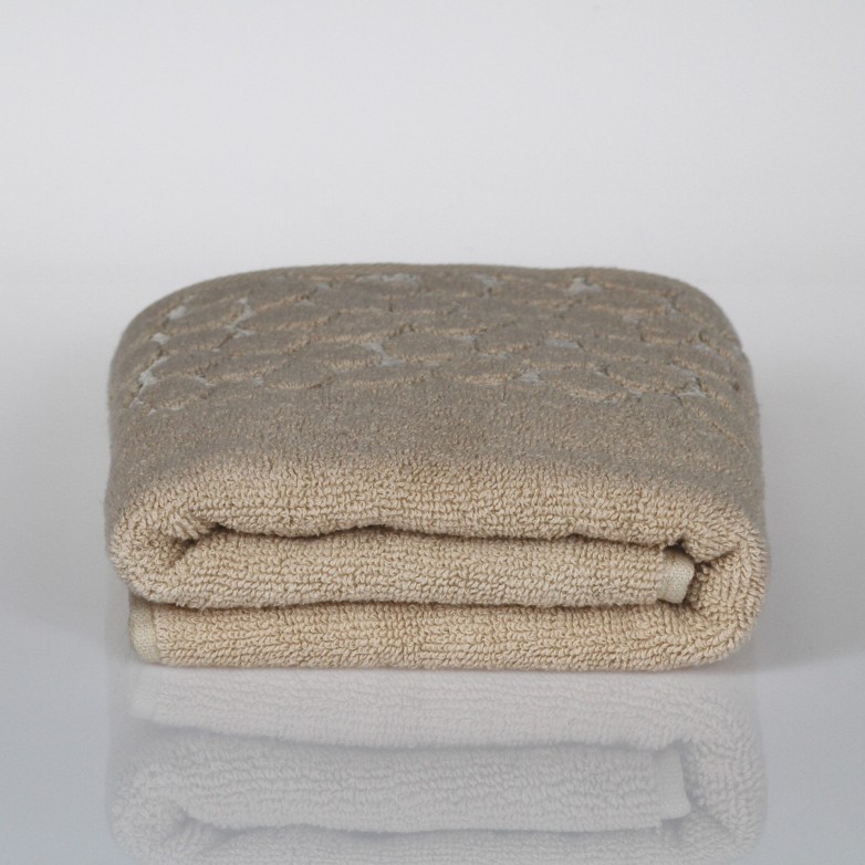 Hand and Bath Towel 100% Cotton, Red, Chocolate, Ecru, Silver, Cappucino, Dark Blue - Gobi 480 GSM - Polish Product
