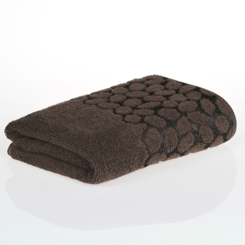 Hand and Bath Towel 100% Cotton, Red, Chocolate, Ecru, Silver, Cappucino, Dark Blue - Gobi 480 GSM - Polish Product