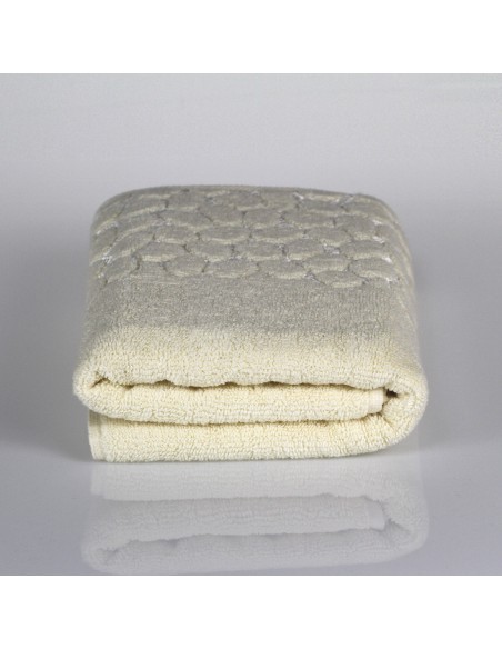 Hand and Bath Towel 100% Cotton, Red, Chocolate, Ecru, Silver, Cappucino, Dark Blue - Gobi 480 GSM - Polish Product