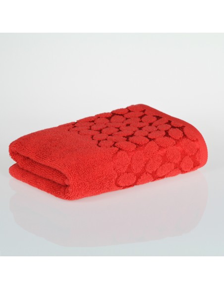 Ręcznik do rąk oraz kąpielowy - 100% Bawełna - Czerwony - Czekoladowy, Ecru, Srebrny, Cappucino, Ciemny Niebieski - Gobi 480 GSM