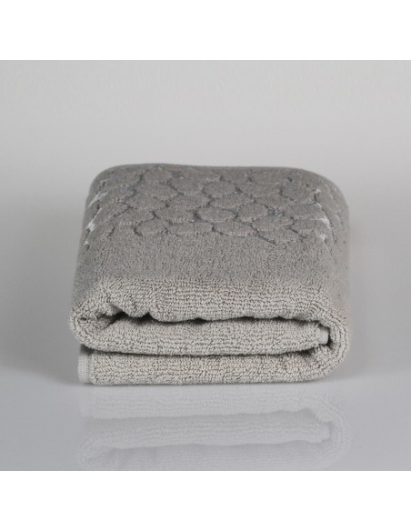 Hand and Bath Towel 100% Cotton, Red, Chocolate, Ecru, Silver, Cappucino, Dark Blue - Gobi 480 GSM - Polish Product