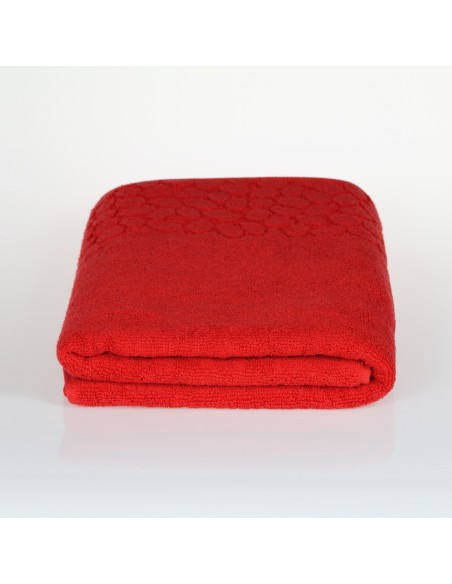 Hand and Bath Towel 100% Cotton, Red, Chocolate, Ecru, Silver, Cappucino, Dark Blue - Gobi 480 GSM - Polish Product