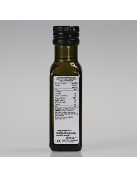 Evening Primrose Oil - cold pressed, unrefined Ol'Vita 100 ml