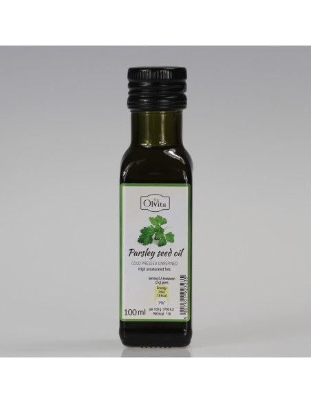 Olej z Nasion Pietruszki - Zimnotłoczony Nierafinowany Ol'Vita 100ml