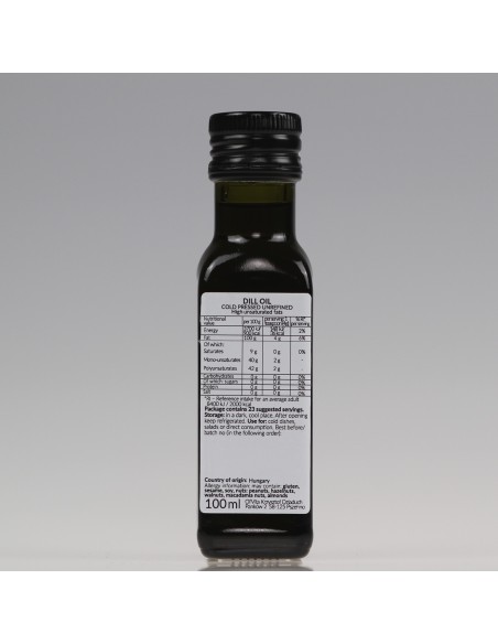 Olej Koperkowy - Zimnotłoczony Nierafinowany Ol'Vita 100ml