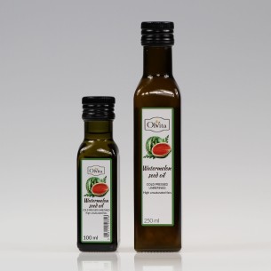 Olej z pestek arbuza, nierafinowany, zimnotłoczony, Ol'Vita - 100 ml i 250 ml
