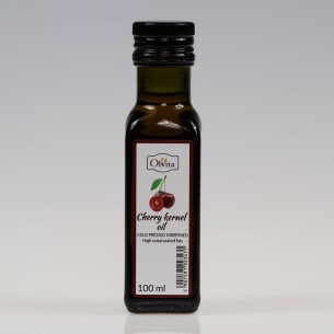 Olej z Pestek Wiśni - zimnotłoczony, nierafinowany Ol'Vita 100 ml