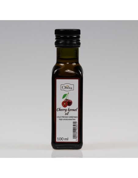 Cherry Kernel Oil - Cold Pressed Unrefined - Ol'Vita 100 ml
