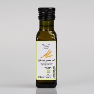 Olej z Kiełków Pszenicy, zimnotłoczony, nieoczyszczony, Ol'Vita 100 i 250 ml 2