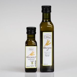 Olej z Kiełków Pszenicy, zimnotłoczony, nieoczyszczony, Ol'Vita 100 i 250 ml