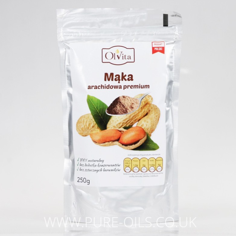 Mąka Arachidowa Premium, O'Vita 250g