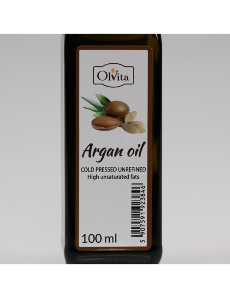 Argan oil, cold-pressed and crude Ol’Vita 100 ml