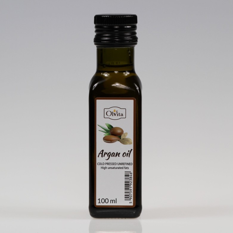 Olej arganowy zimnotłoczony nieoczyszczony Ol'Vita 100 ml