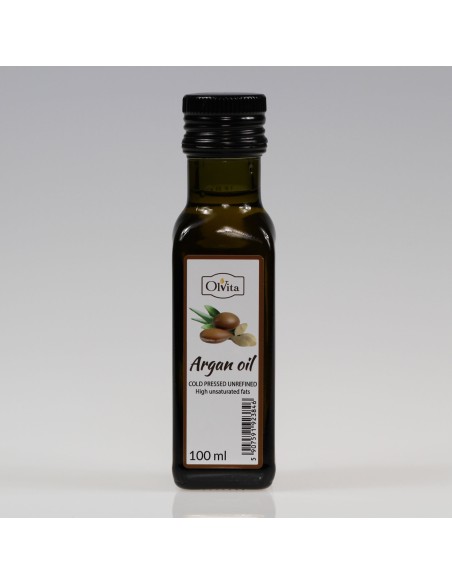 Olej arganowy zimnotłoczony nieoczyszczony Ol'Vita 100 ml