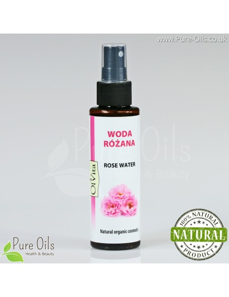 Rose Water - Natural organic cosmetic, Ol'Vita 100 ml