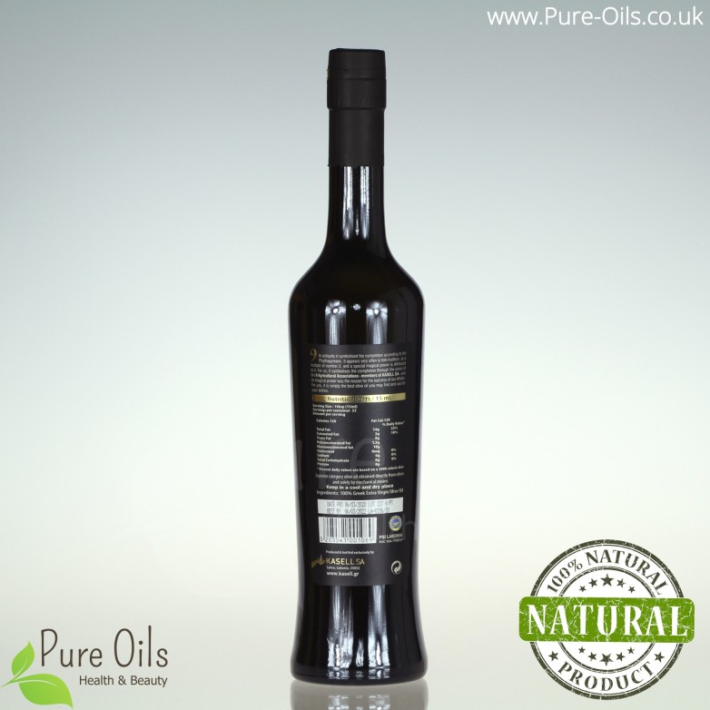 Olive Oil - Extra Virgin “9” Ultra Premium by Kasell, Greece