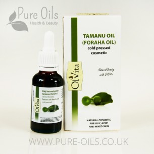 Olej Tamanu (Olej Foraha), Kosmetyczny, Zimnotłoczony, Ol'Vita 30 ml