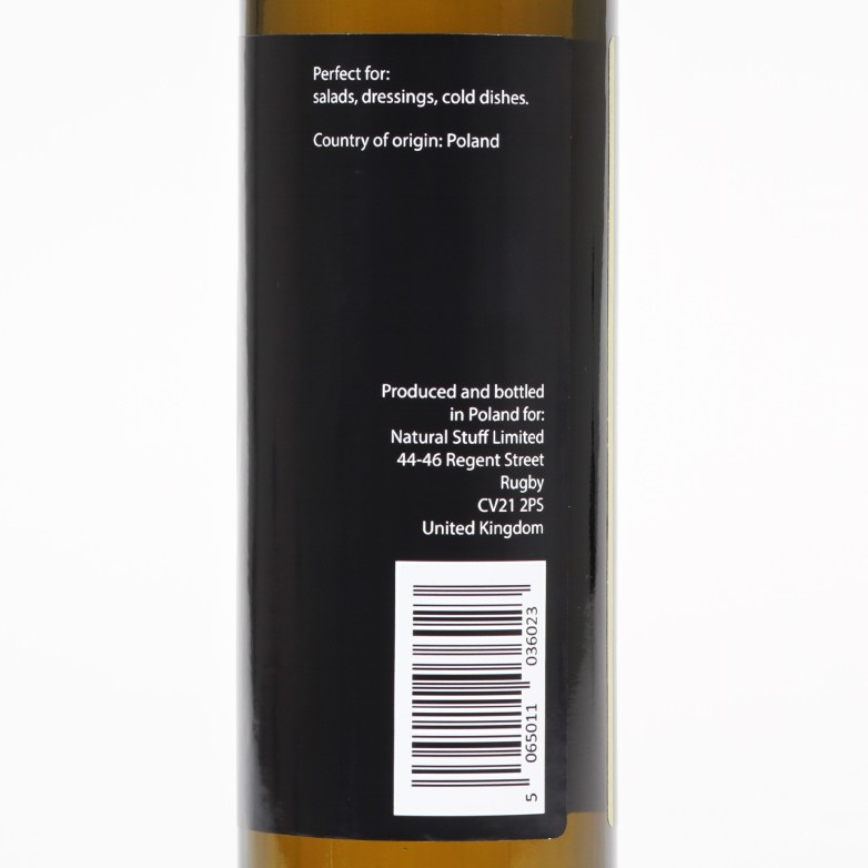 Rapeseed oil, cold-pressed, unrefined - Purillo