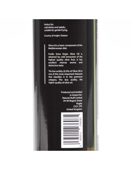 Olive Oil - Extra Virgin - Cold Extracted - Premium - Purillo